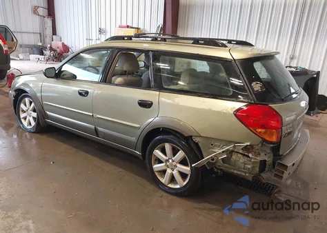 2006 Subaru Outback 2.5I из США, поврежденный, VIN 4S4BP61C067362292